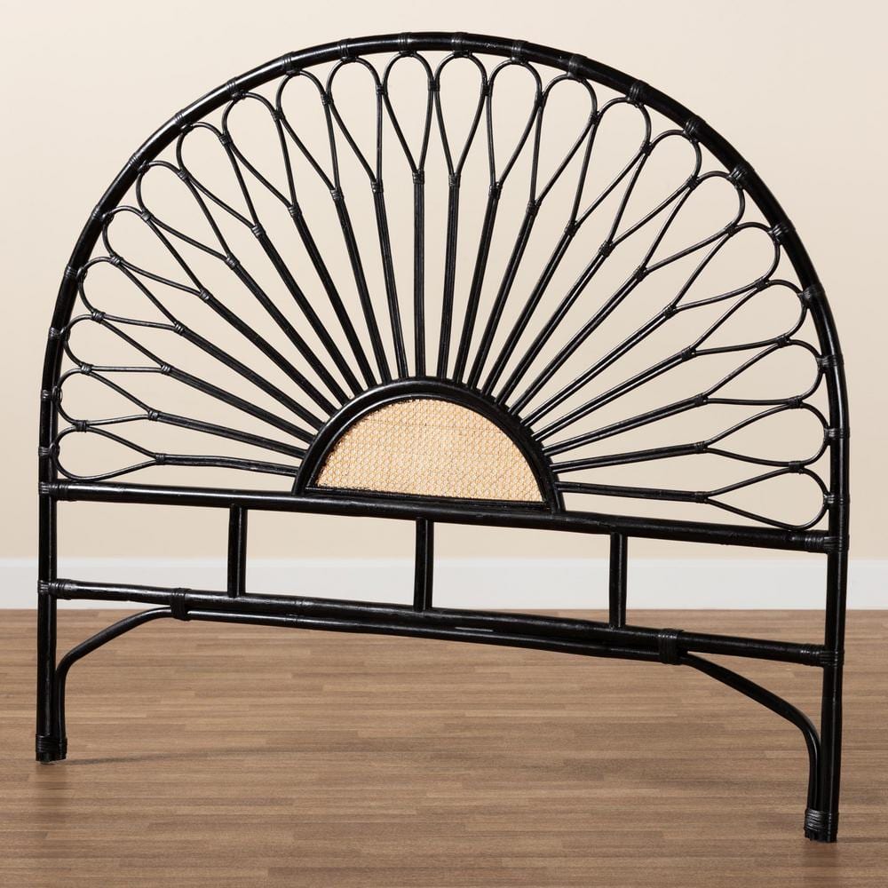 Perenna Brown Natural Rattan Queen Headboard - thumbnail 5