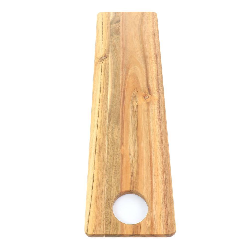 Acacia Wood Rectangular Serving Board, 31.5" x 8"