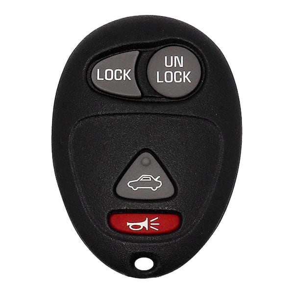 Car Keys Express GM Keyless Entry Remote Replacement - 4-Button (Lock, Unlock, Panic, Trunk) - Easy DIY Setup, Affordable and Durable