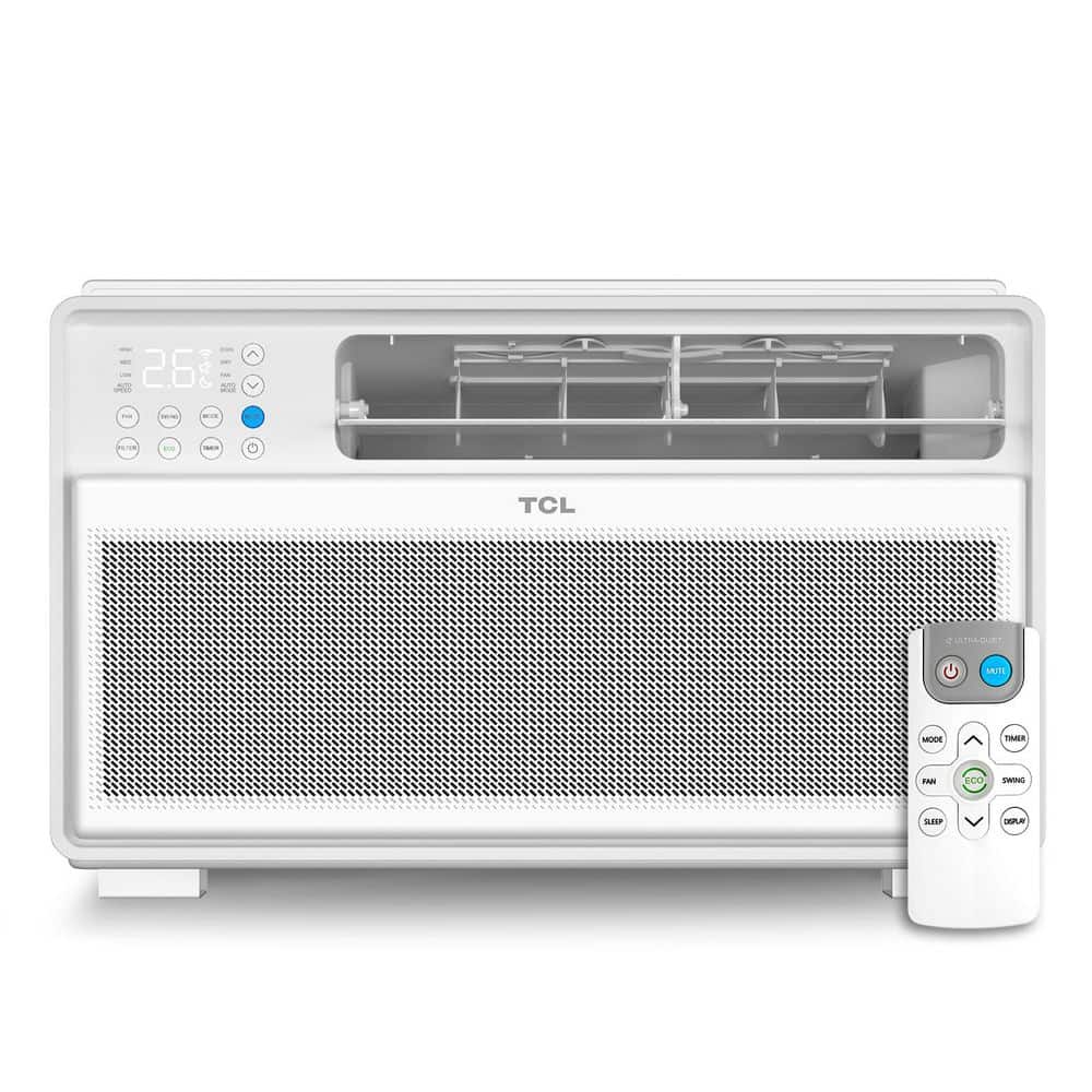 COWSAR 12,000 BTU (ASHRAE) 115V Window Air Conditioner Cools 550 sq. ft. with Dehumidifier in White