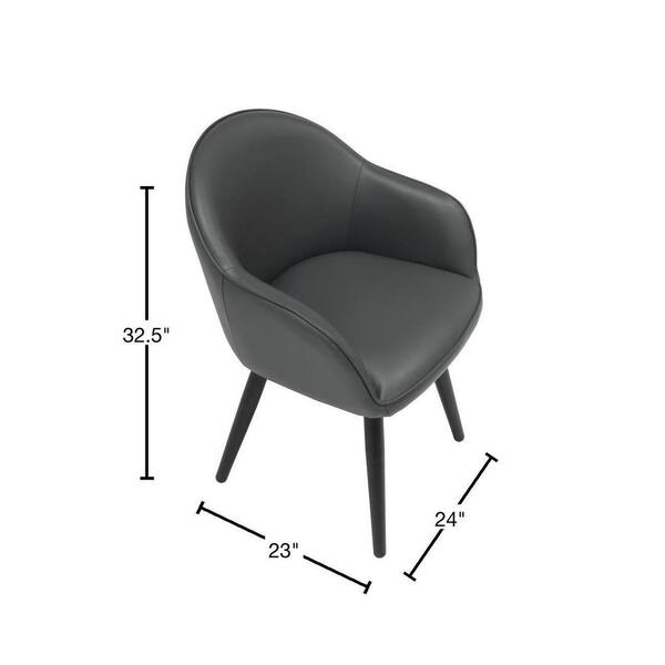 dome swivel arm chair