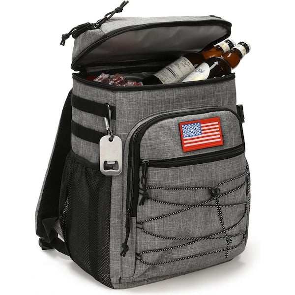 FAWEY TRED INC 26.4 qt. Cooler Backpack Insulated Leak-Proof, Heavy Duty Large Lunch Backpack, Waterproof Ice Chest Backpack