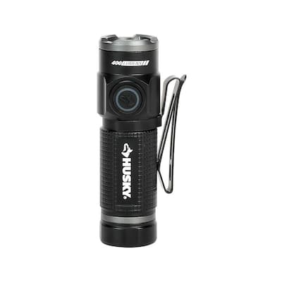 400 Lumen Compact EDC Rechargeable Aluminum Flashlight