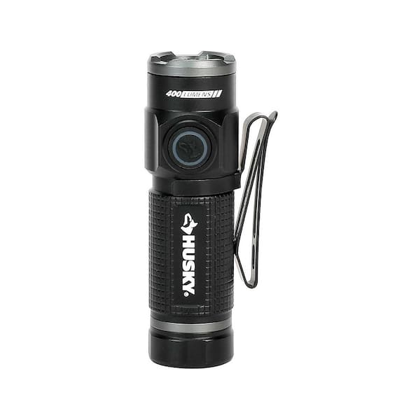 400 Lumen Compact EDC Rechargeable Aluminum Flashlight