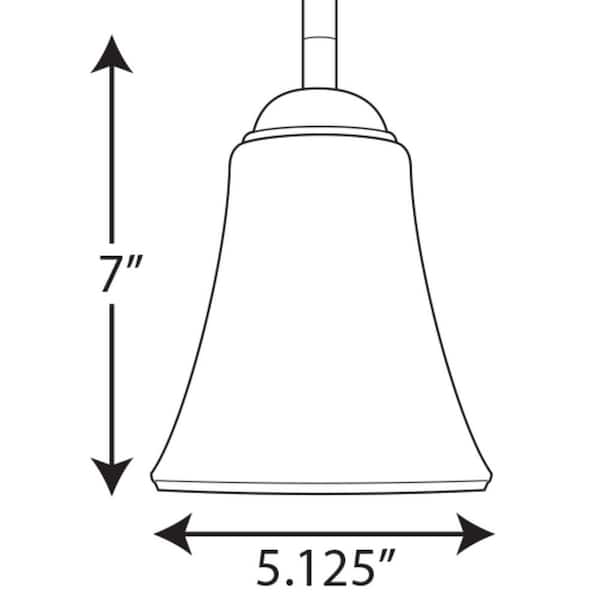 Classic 1-Light Brushed Nickel Mini-Pendant