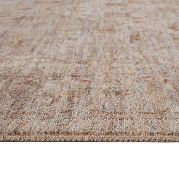 Albany Beige 4 ft. x 6 ft. Oriental Area Rug