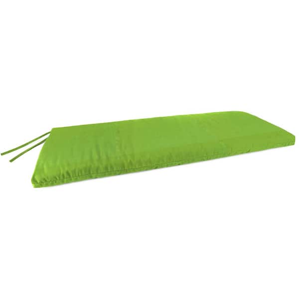 Jordan Manufacturing 48 in. L x 18 in. W x 3.5 in. T Veranda Citrus Outdoor Rectangular Settee Swing Bench Cushion
