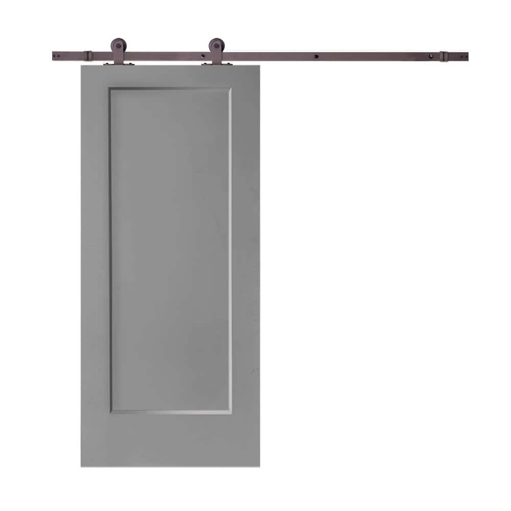 Reviews for CALHOME 36 in. x 80 in. Light Gray Stained Composite MDF 1