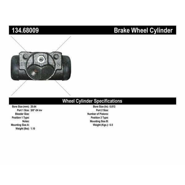 Centric Parts Drum Brake Wheel Cylinder