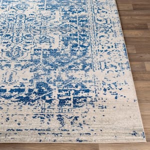 Demeter Navy 3 ft. x 20 ft. Indoor Runner Rug