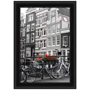 Opening Size 24 in. x 36 in. Parlor Black Picture Frame