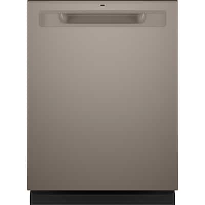 24 in. Built-In Tall Tub Top Control Slate Dishwasher w/3rd Rack, Bottle Jets, 50 dBA