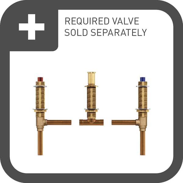 Belfield 2-Handle Deck-Mount Roman Tub Faucet Trim Kit in Oil Rubbed Bronze (Valve Not Included)