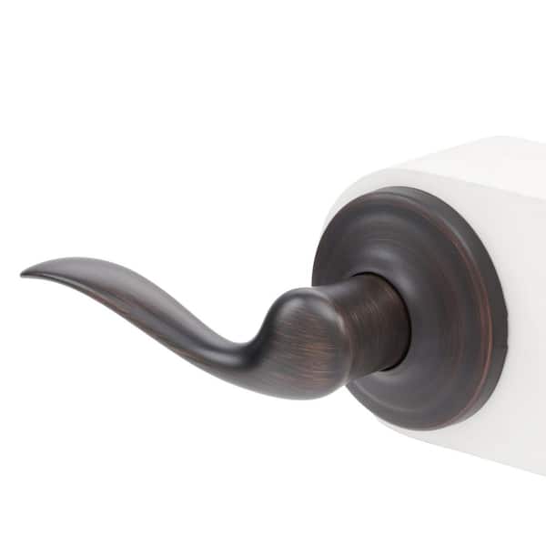 Kwikset Tustin Venetian Bronze Dummy Lever Left Handed