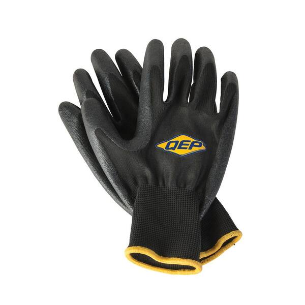 QEP SureGrip 1-Size-Fits-Most Heavy-Duty Tiler's Gloves for Better Grip in Wet Conditions (2-Pair)