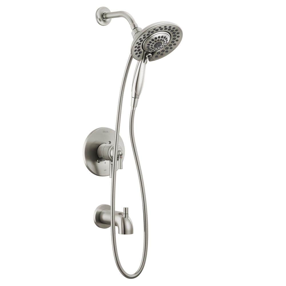 Delta Saylor In2ition 1-Handle Wall Mount Tub and Shower Trim Kit