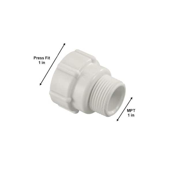 1 in. PVC-Lock x 1 in. MPT Adapter