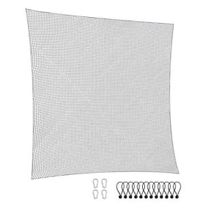 10 x 15 ft. Golf Practice Net, Heavy Duty Nylon Hitting Net, Multi-Sport Barrier for Backyard Driving, Baseball, Hockey