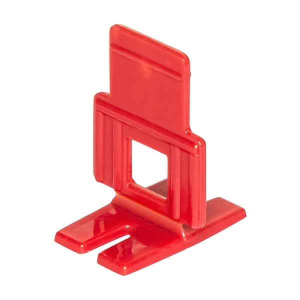 LASH Red 1/8 in. Clip, Part A of 2-Part Tile Leveling System 500-Pack