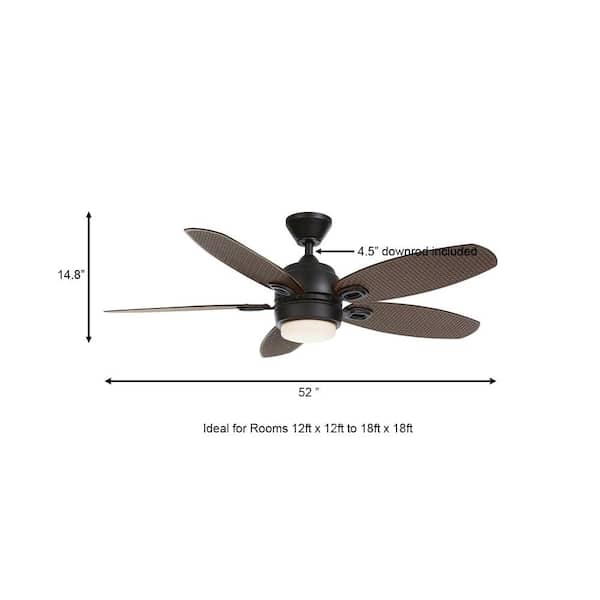 Home Decorators Collection Daniel, Ceiling Fan Weights Home Depot