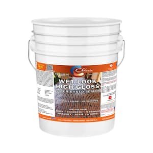 5 gal. CW404 Clear Wet Look Water Based Interior/Exterior Concrete Sealer