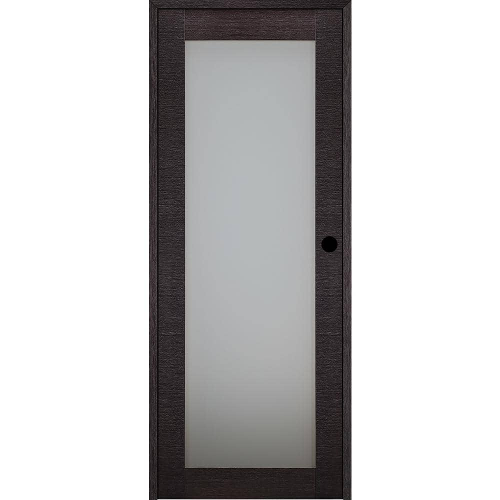 Belldinni Avanti 207 24 In. X 84 In. Right-Hand Frosted Glass Solid ...