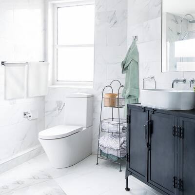 Polished Chrome Bathroom Hardware Sets Bathroom Hardware The Home Depot