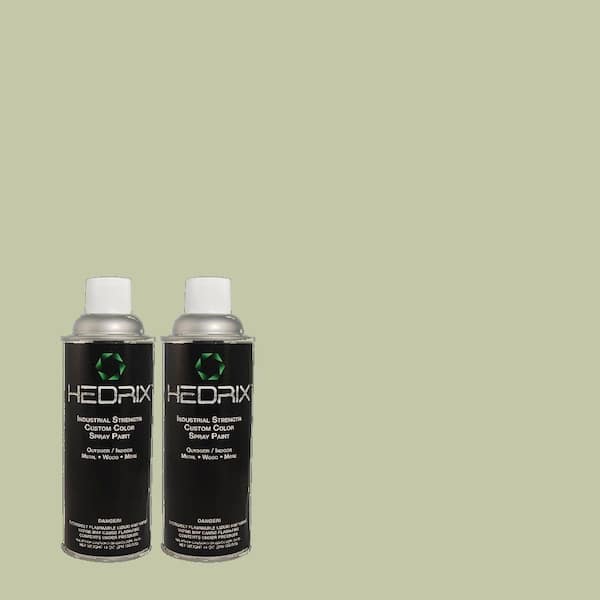 Hedrix 11 oz. Match of PPU11-10 Whitewater Bay Semi-Gloss Custom Spray Paint (8-Pack)
