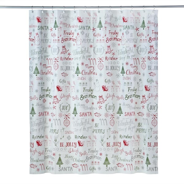 SKL Home 72 in. Winter Wonder Shower Curtain