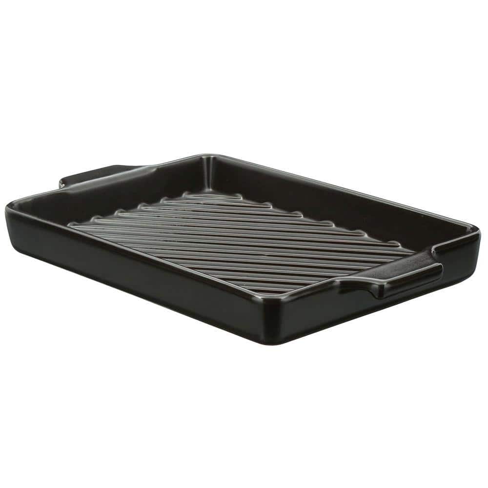 Flameware Grill Basket or Grill Pan- small 10 inch Personal size -  Flameware and Stoneware Clay Pots For Cooking, Baking and Serving