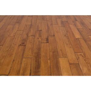 Caucho Wood Newbury 3/4 in. Thick x 4.5 in. Wide x Varying Length Solid Hardwood Flooring (21.82 sq. ft./case)