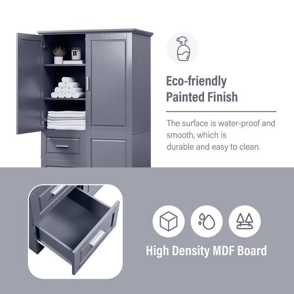 Shop Bathroom Bathroom Gap Storage Rack Kitchen Narrow Cabinet Refrigerator  Washing Machine Living Room Floor with great discounts and prices online -  Nov 2023