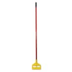 60L Rubbermaid Red Fiberglass Invader Side Gate Style Mop Handle for 1W Mop Heads 