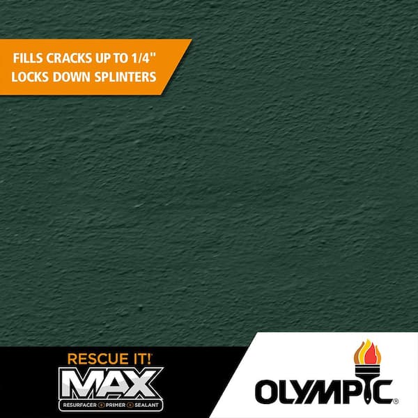 Olympic Rescue It 5 gal. SC-1048 Mountain Pine Solid Exterior Deck Resurfacer and Primer with Sealer