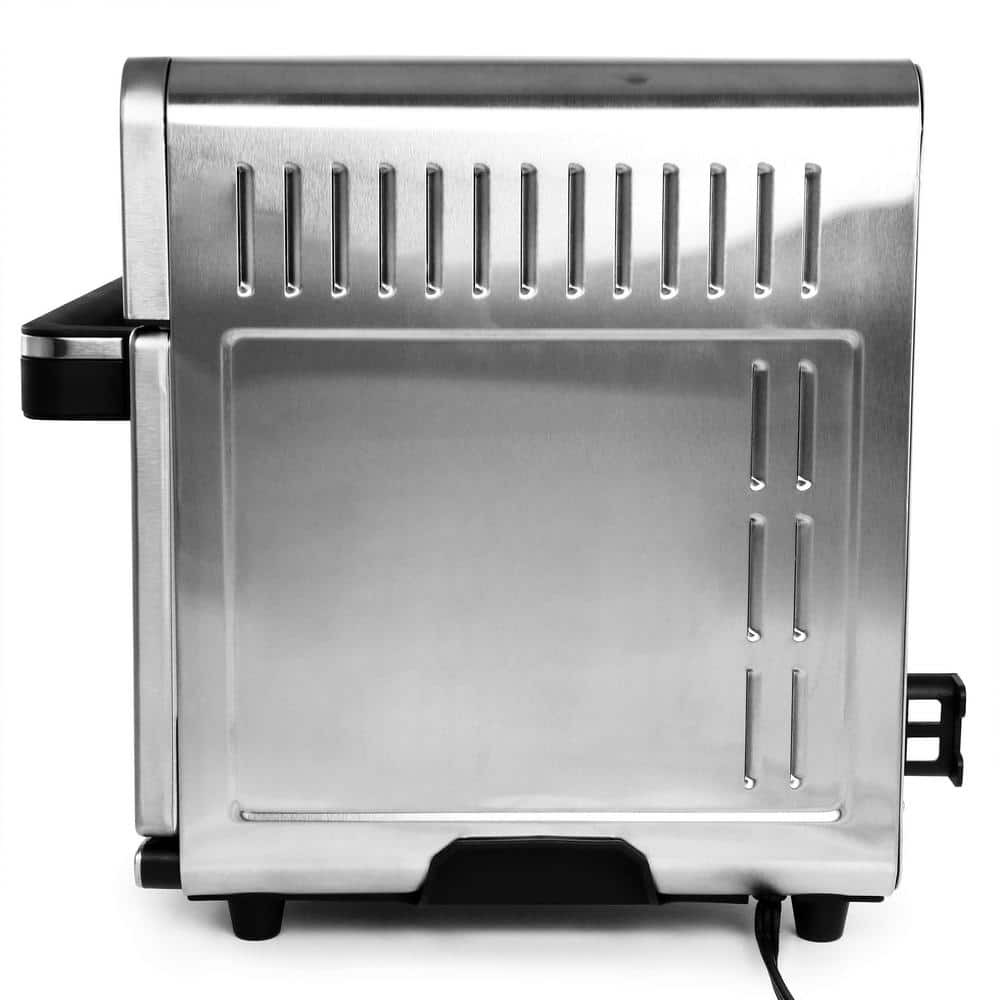 MegaChef Silver Digital Multifunction Air Fryer Toaster Oven
