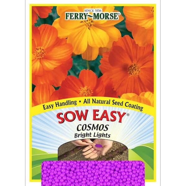Ferry-Morse Sow Easy Cosmos Bright Light Flower Seed
