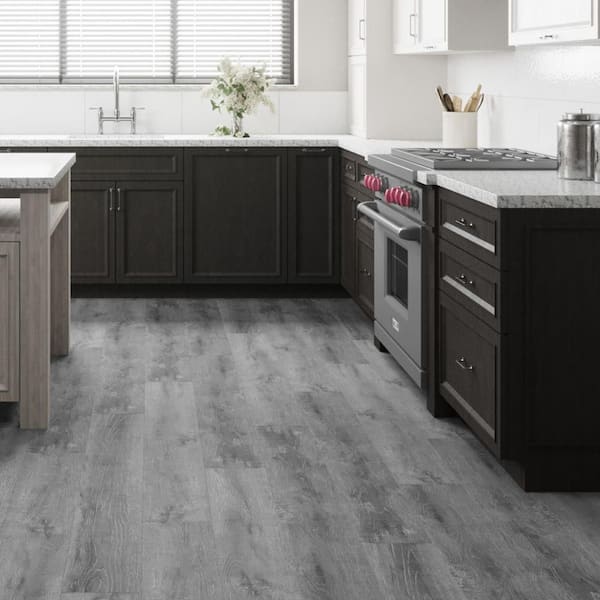 Take Home Sample - MaxCore Storm Black Luxury Vinyl Flooring