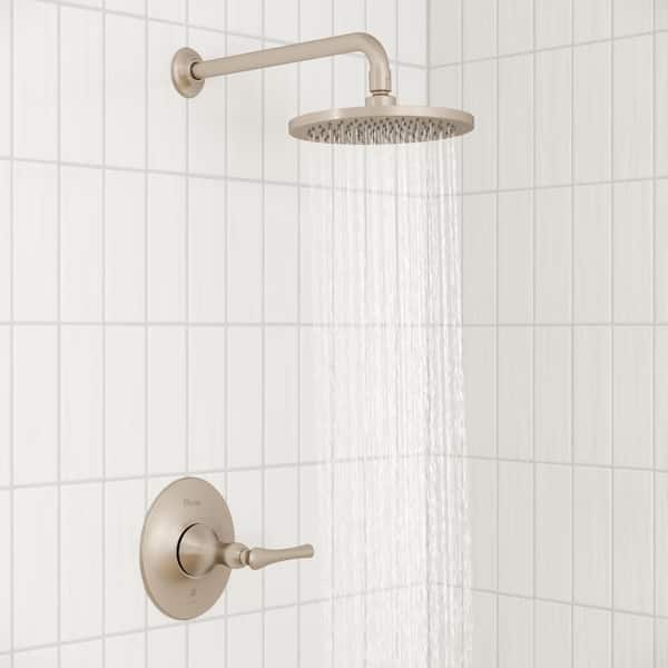 Rhen 1-Handle Shower Only Trim Kit in Brushed Nickel (Valve Not Included)