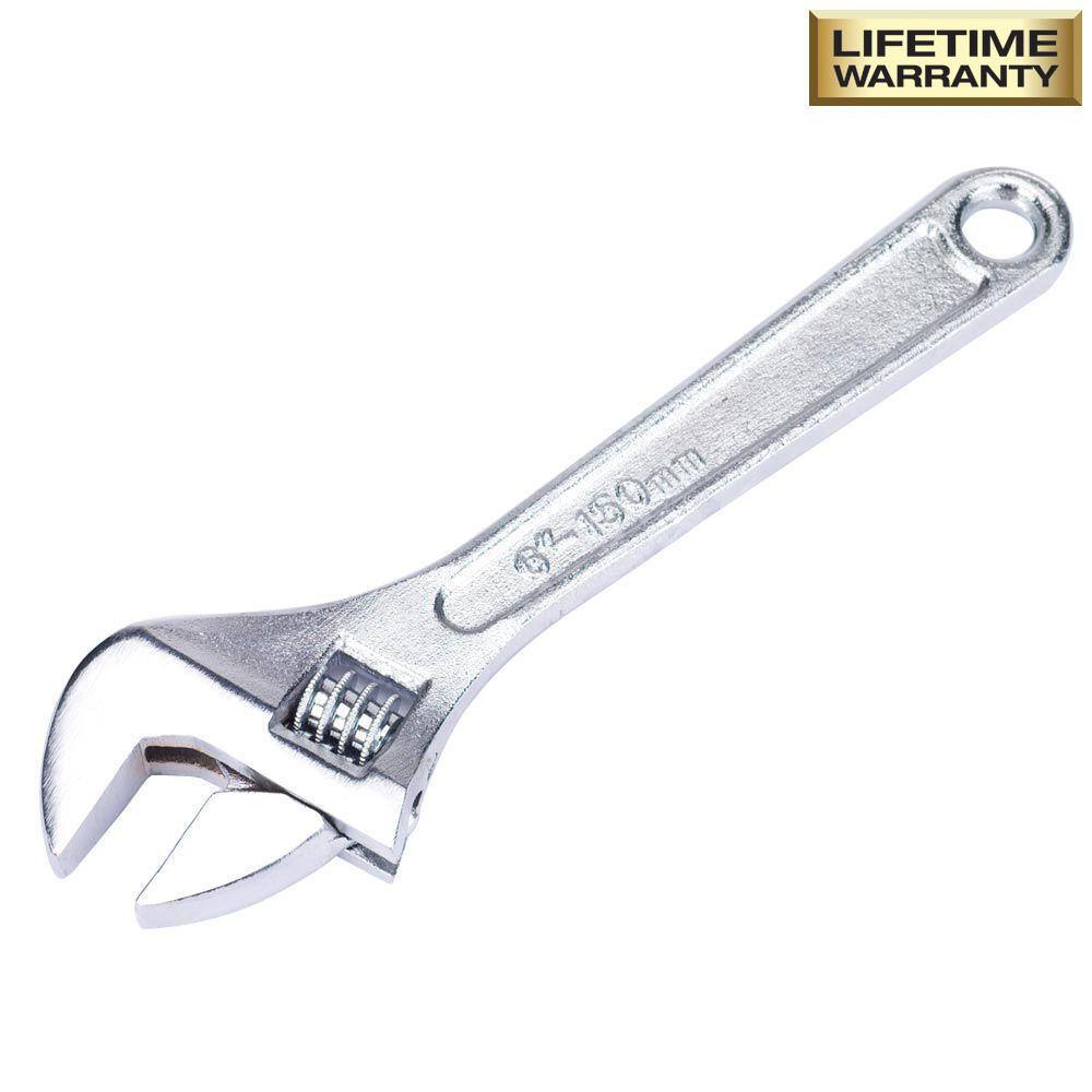 Ruby Wrench Husky 6 in. Adjustable Wrench 010-234-NOB - The Home Depot