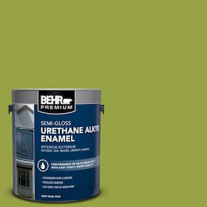 1 gal. #P360-6 Fresh Apple Urethane Alkyd Semi-Gloss Enamel Interior/Exterior Paint