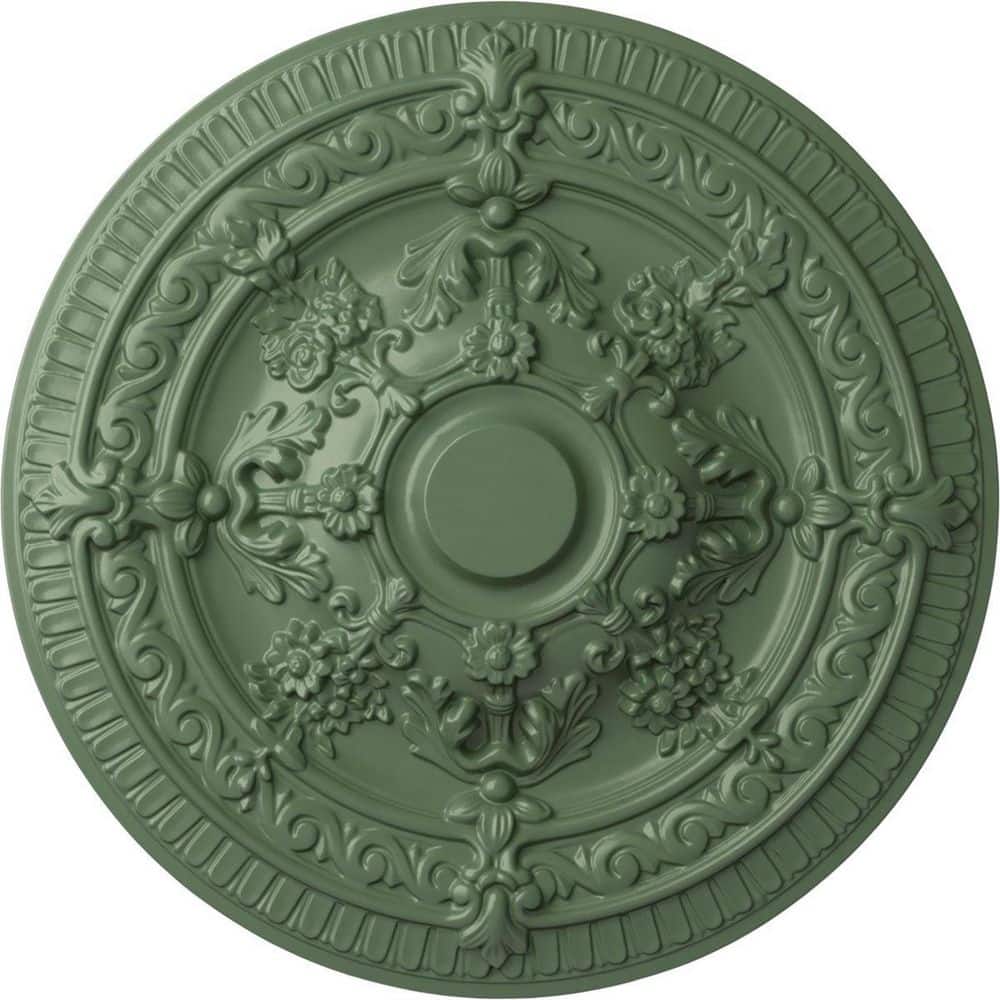 "26"" x 3"" Vincent Urethane Ceiling (Fits Canopies up to 6""), Hand-Painted Athenian Green" price history on PriceWatchPro