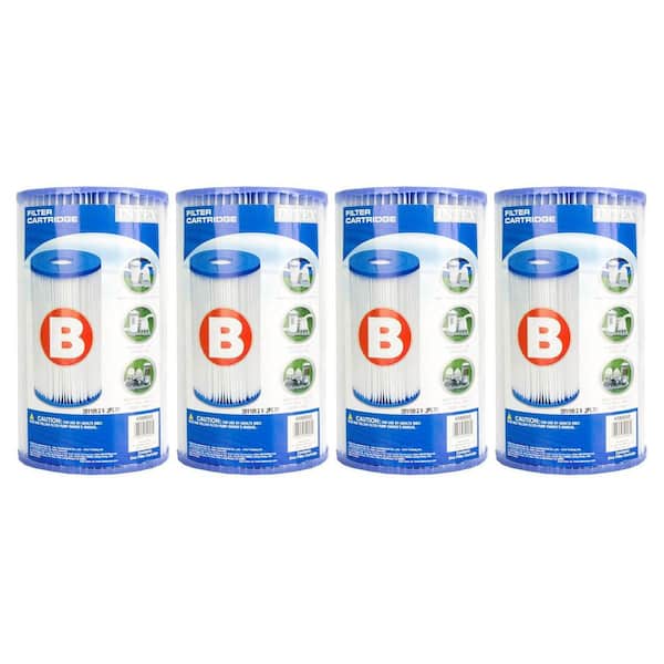 5.75 in. Dia Type B Pool Replacement Filter Cartridge (4-Pack)