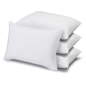 Superior Down Alternative Soft Poly-Cotton Queen Size Pillow Set of 4