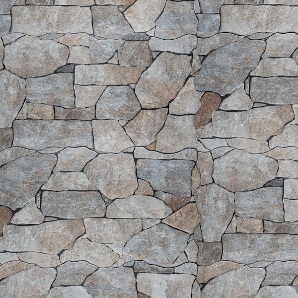 トップス pellicule sp motif stone PK Gray Merola Tile Andorra Gris 10-3/8 in. x 18-3/4 in. Ceramic Wall Tile