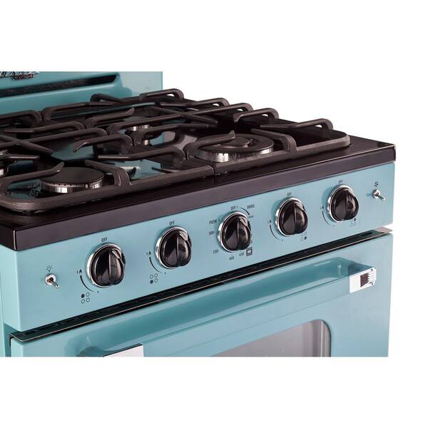 Unique Appliances Classic Retro 30 in. 3.9 cu. ft. Retro Gas Range