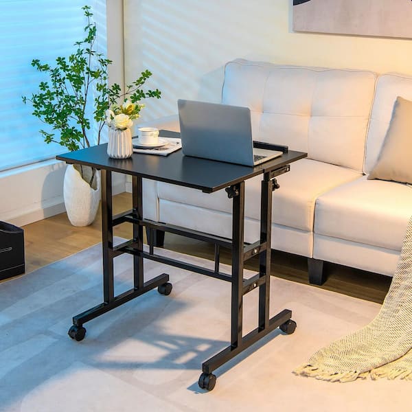 Royal Black Adjustable Standing Tabletop Desk, (32)