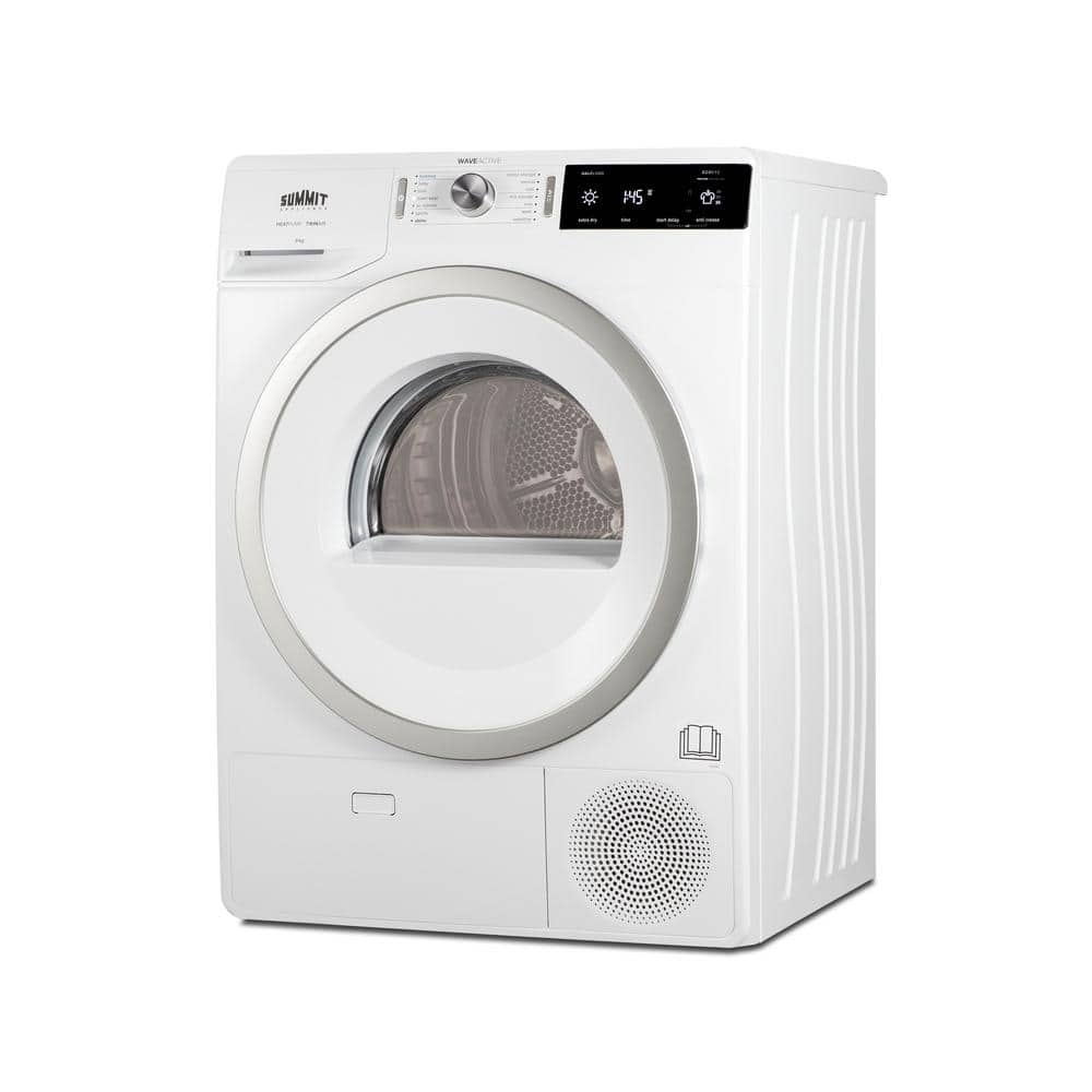 Summit Appliance SLD242W Summit Appliance 3.88 Cubic Feet Ventless Electric Stackable Dryer