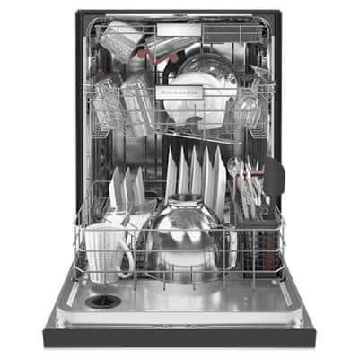 24 in. PrintShield Stainless Steel Front Control Built-in Tall Tub Dishwasher with Stainless Steel Tub, 44 dBA