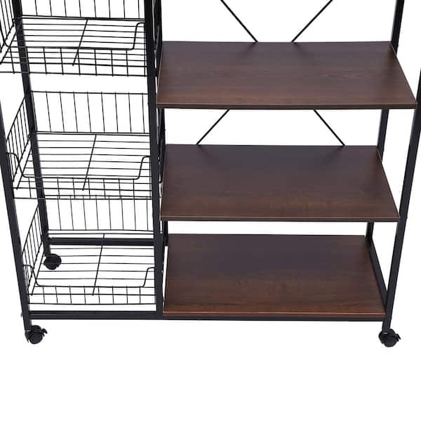 YYkokocat 4-Tier Shelving Unit 44 H x 18L x 12D Storage Shelves with Wire  Shelf Liners Adjustable Small Closet Shelves Metal Shelf Rack for Storage