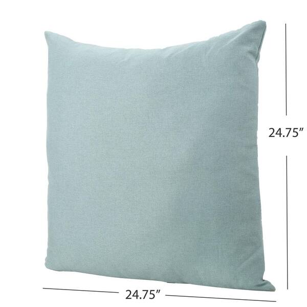 light blue pillows